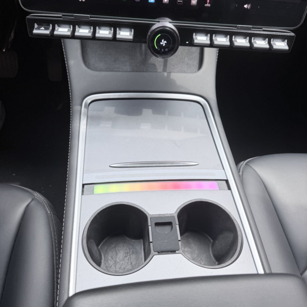 120W Voice-Controlled Ambient Light Charging Extension – Fits Tesla Model 3/Y