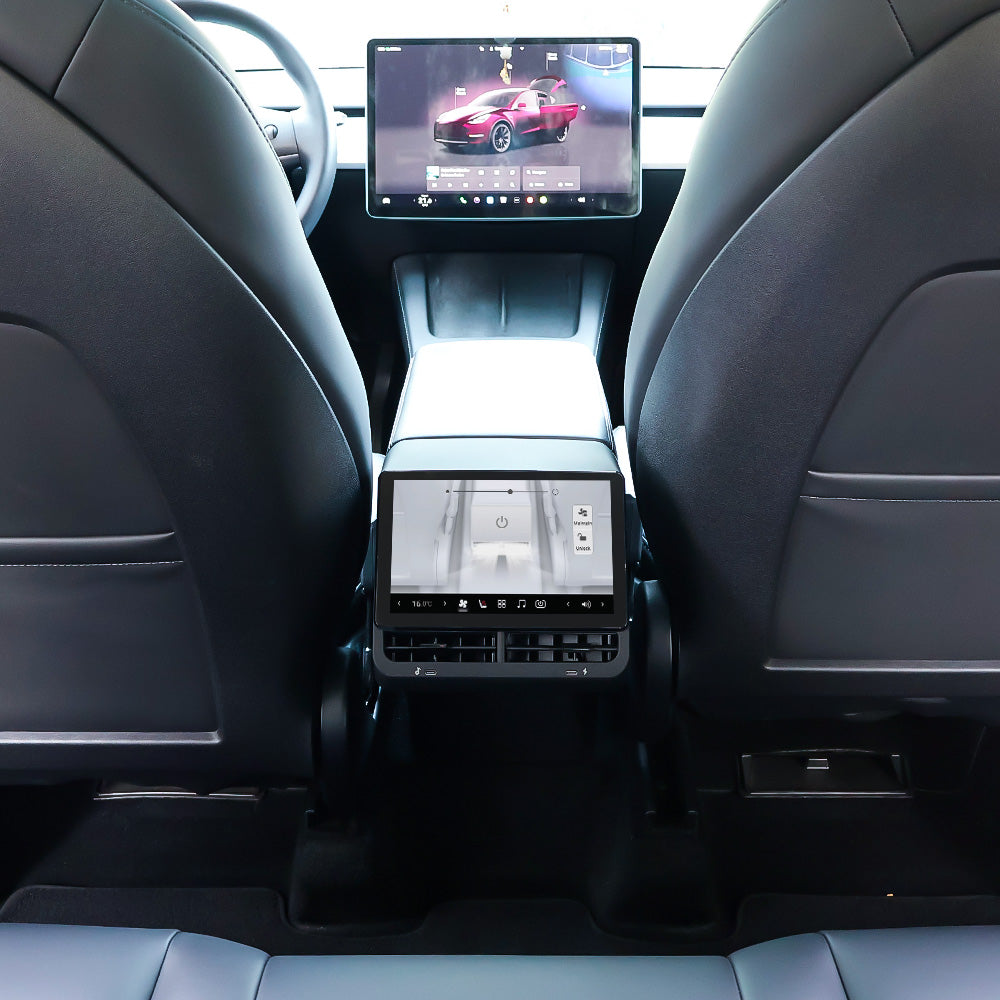 Yuebbn 9-inch Tesla Rear Seat Screen (Fits 2018-2024 Model 3/Y) Rear Seat Installation