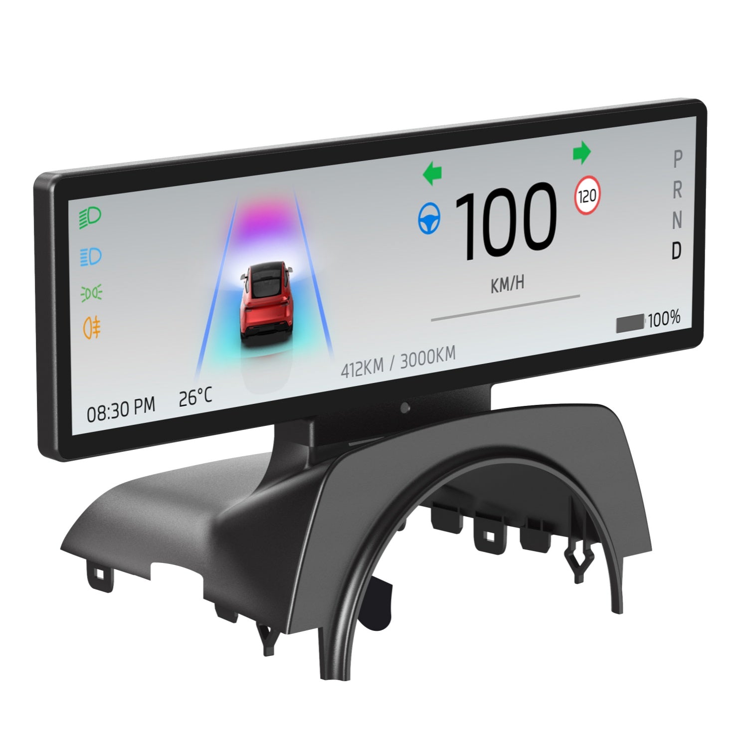 2025 Latest Version! Yuebbn model 3 & Y Highland/ Juniper 8.8-inch Touch Dashboard Screen