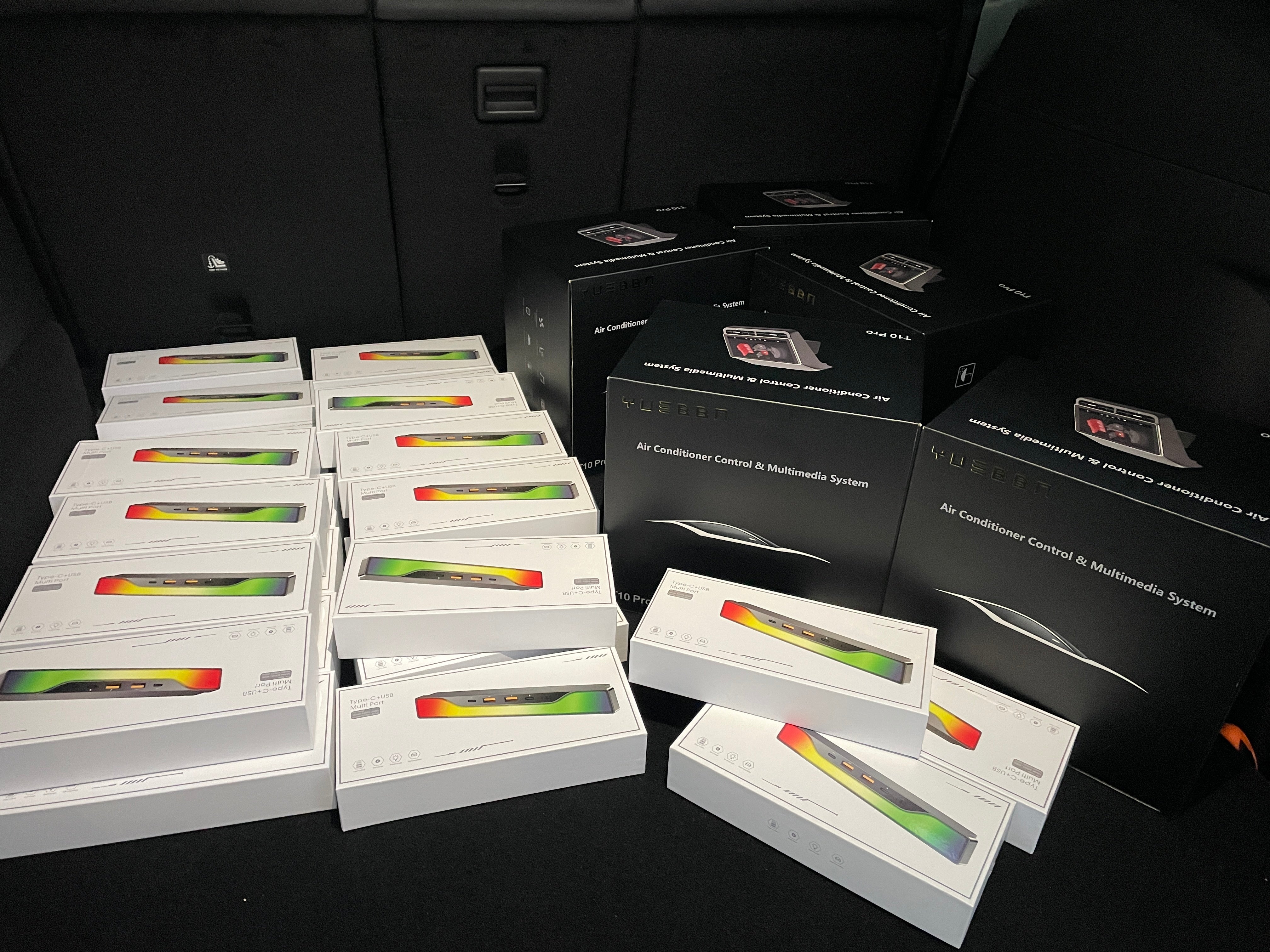 Voice-Controlled Ambient Light Charging Extension – Fits Tesla Model 3/Y