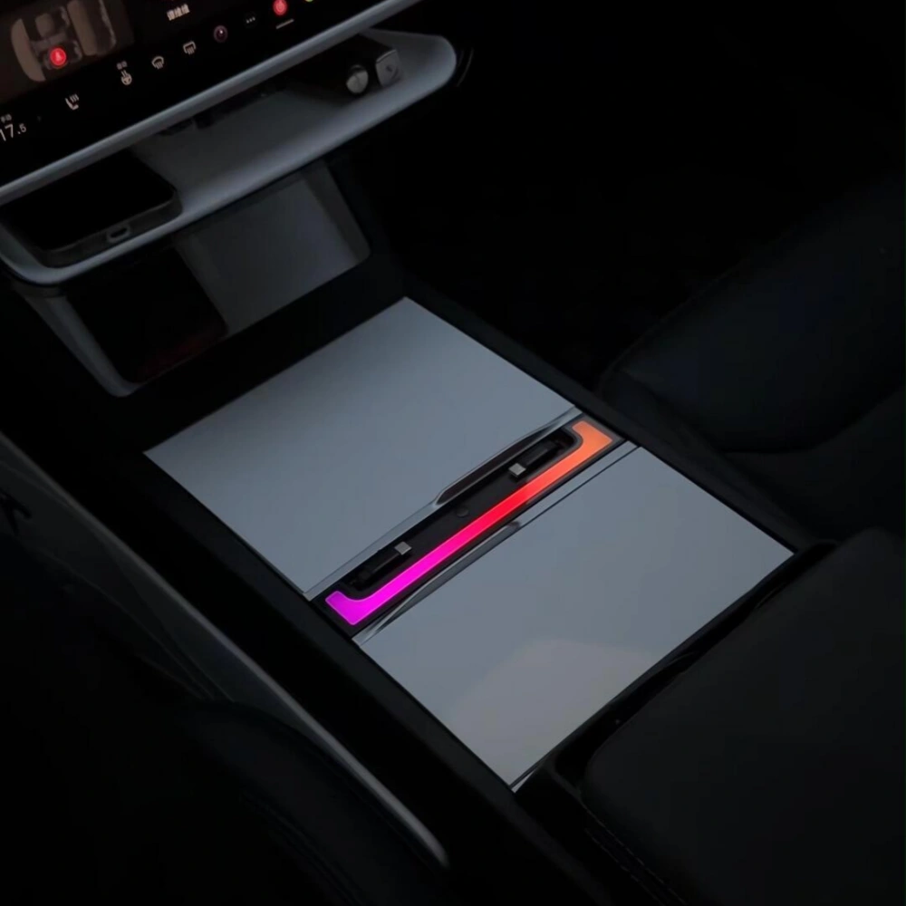 120W Voice-Controlled Ambient Light Charging Extension, Compatible with Model Y Juniper & Model 3 Highland