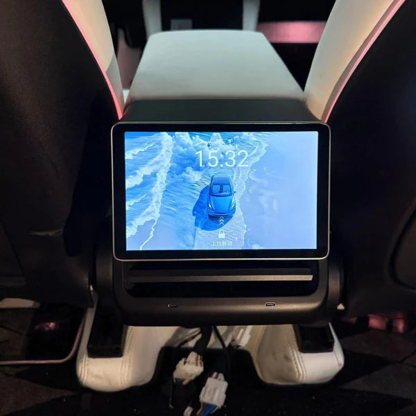 Yuebbn 2025 Model 3/Y Rear Screen – Identical OEM, Fits 2018-2024 model 3/Y