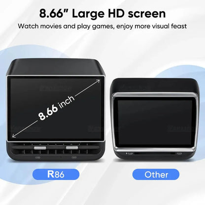 Yuebbn 8.66-inch Rear Entertainment Screen for Tesla Model 3/Y（new upgrade ）