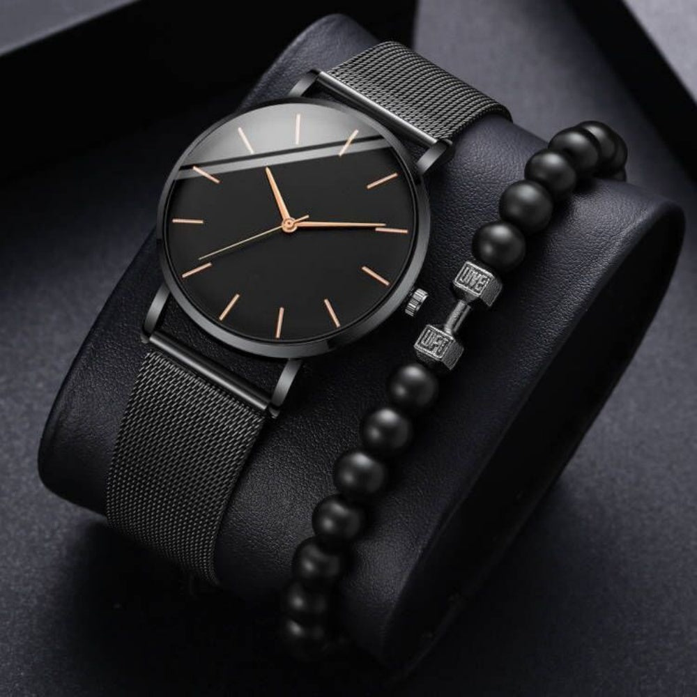 Yuebbn Model One – Minimalist Watch for Tesla Owners