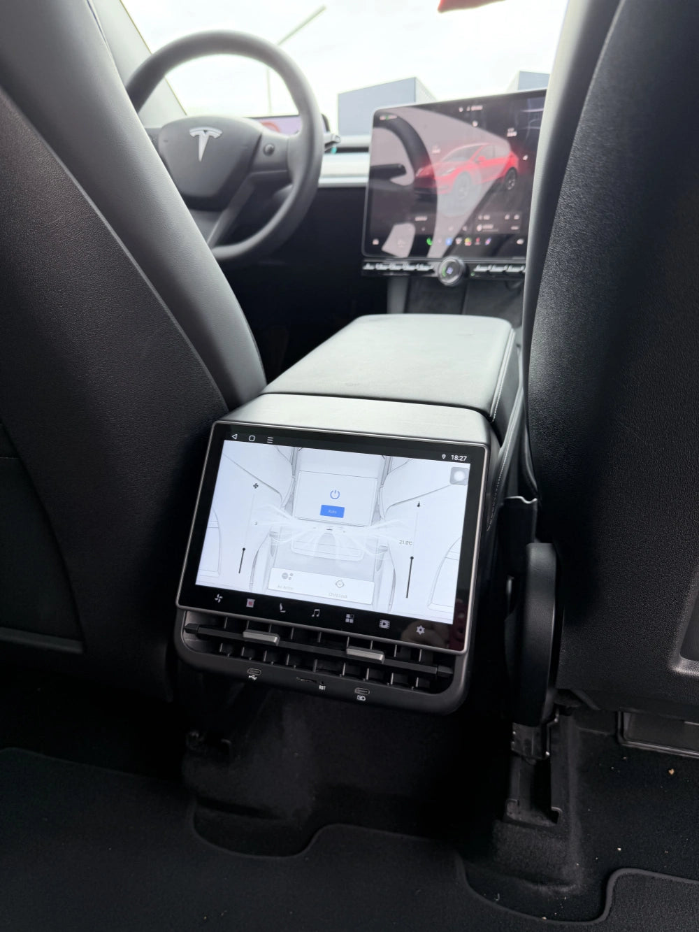 9" Rear Screen for Tesla Model 3 & Y (2018–2024)