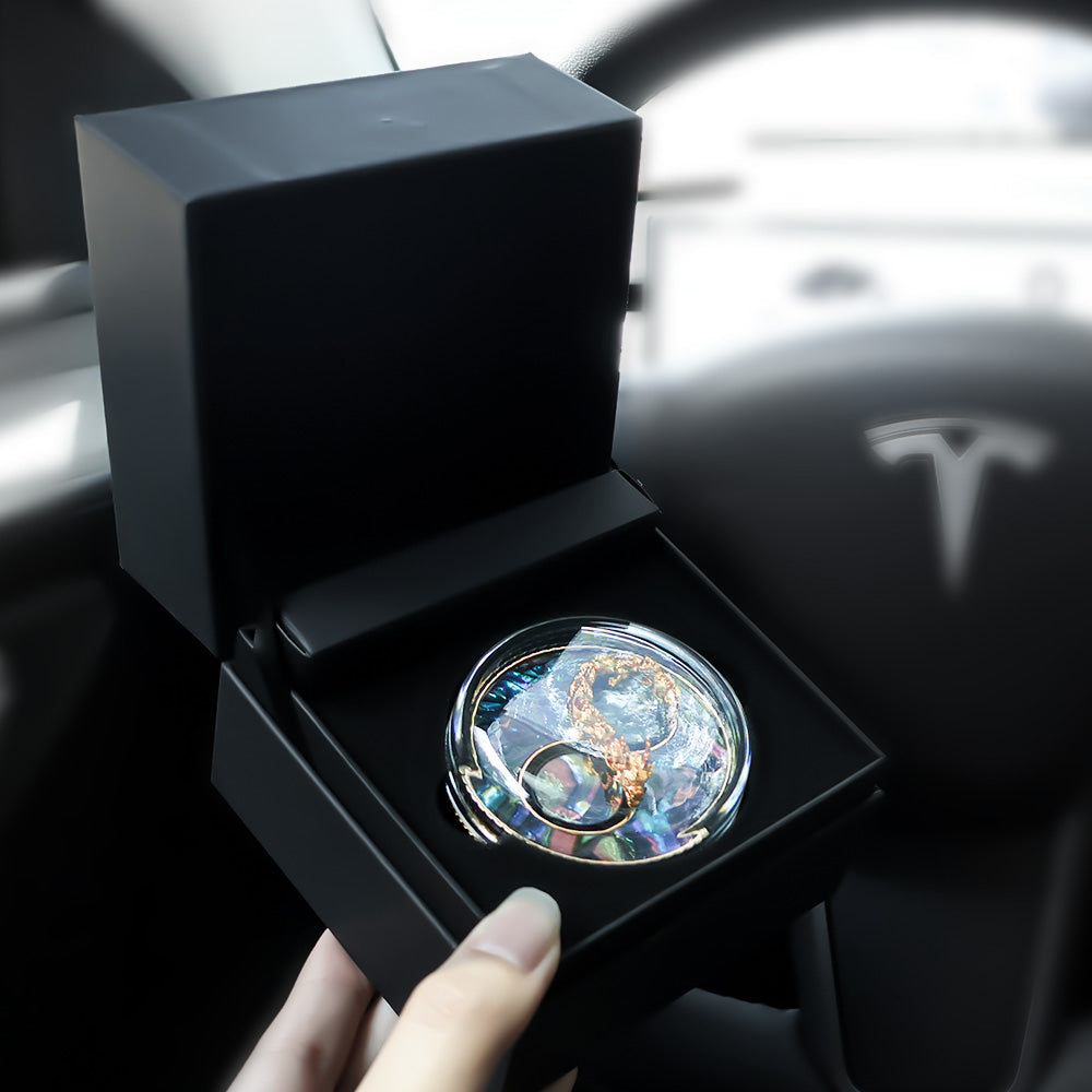 Yuebbn Premium Gifts - Tesla-Exclusive Lucky Golden Dragon Car Fragrance Diffuser