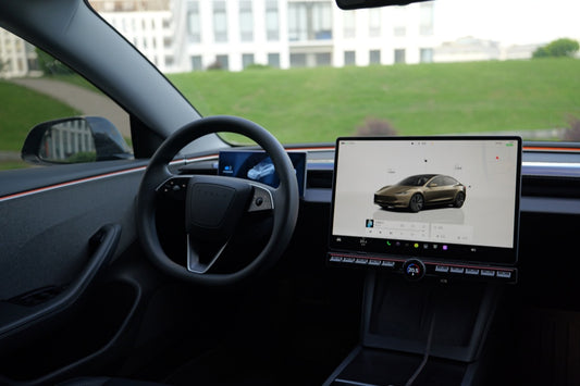 Tesla Magic Rotating Button Docking Station